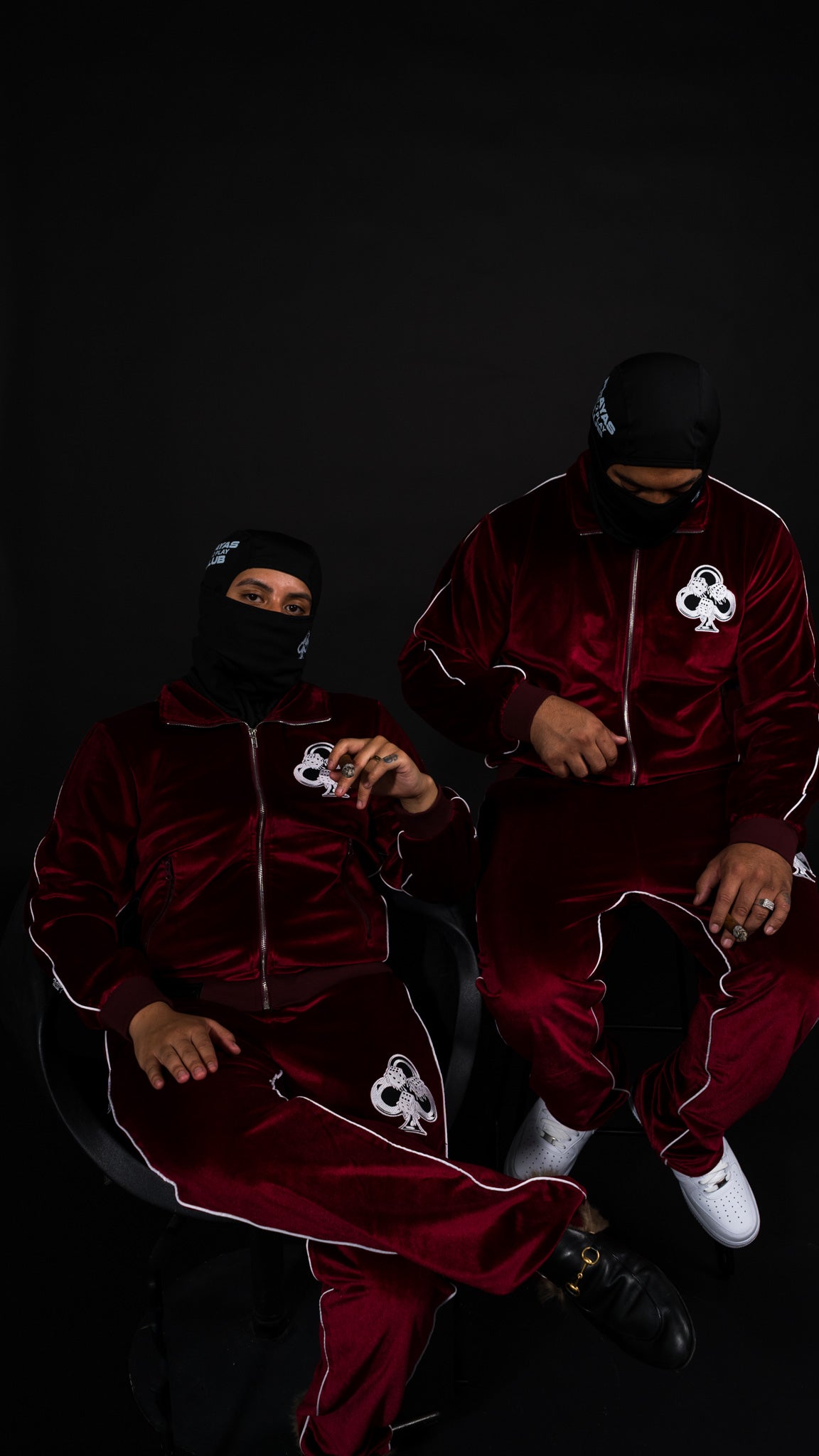 LUXURY DISTRESSED VELOUR JACKET